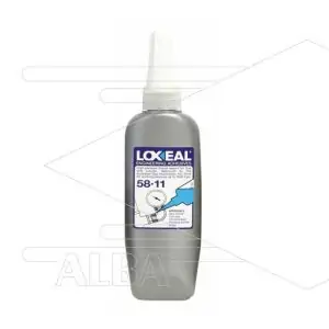 Loxeal 58.11 - geel - flacon 50 ml - Schroefdraadafdichting