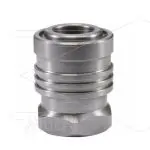 ST245 – koppeling – RVS – 350 Bar – max 150°C – 1/4″ bi