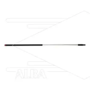 Vikan - Aluminium steel, 1505 mm,  Ø31 mm, zwart