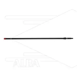 Vikan - Aluminium teleskopische steel, 1575 - 2780 mm,  Ø31 mm, zwart