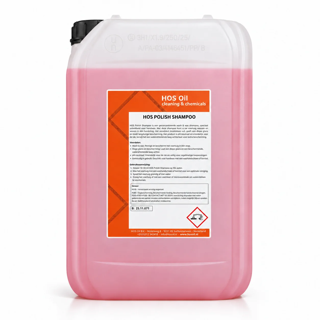 HOS Polish Shampoo (25L) HOS - Polish Shampoo - 25 liter - Afbeelding 1