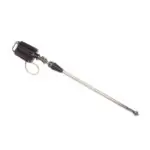 M63E - vatreiniger - Ø50mm - 140 Bar - 15 tot 50 l/min - Buislengte: 105mm - spanning: 24V AC - nozzle type: 4 x 1/8" bu Npt - inlaat 3/8" bi - min. invoerdoorlaat Ø65mm