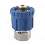 ARF40 (AR8) - M24x1,5 - wartel - messing / staal - 350 Bar - Ø14mm - max 160°C - 1/4" bi (bestemd voor montage aan lans !!)