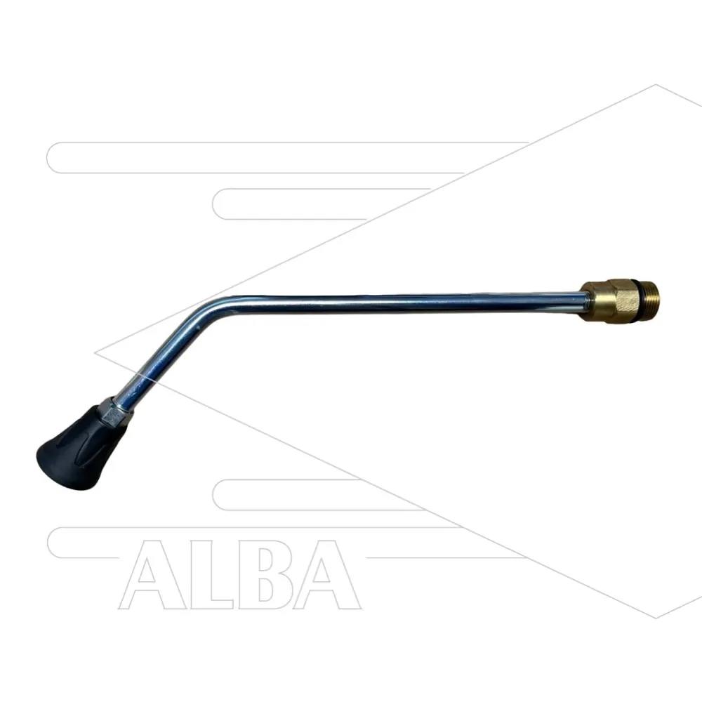PW2 Lansdeel 45° - voor PowerWash Hogedruk Telescooplans (7,5 en 10 meter) - M24 bu x 1/4" bi nozzlehouder - Afbeelding 1